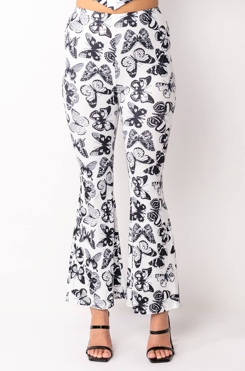 MOTHER NATURE HIGH WAIST FLARE PANTS