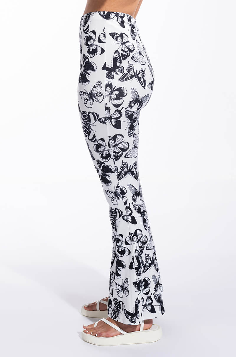 MOTHER NATURE HIGH WAIST FLARE PANTS