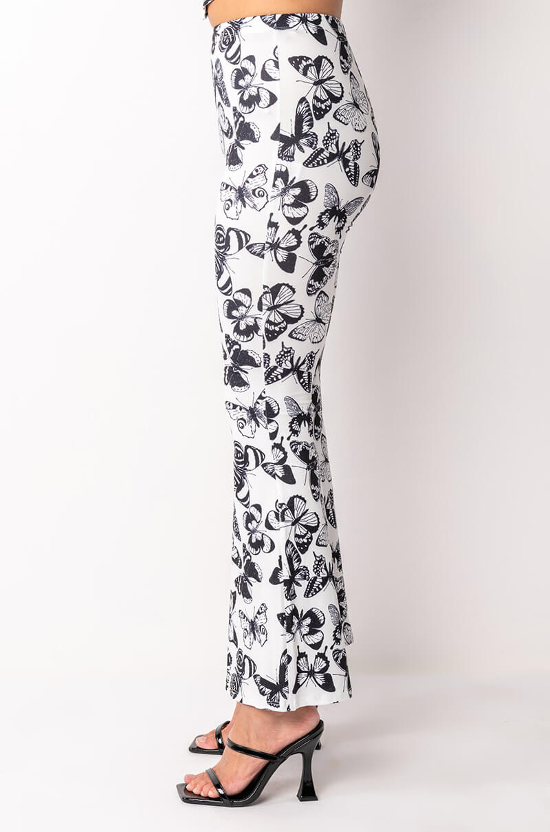 MOTHER NATURE HIGH WAIST FLARE PANTS