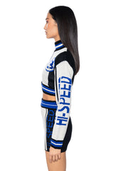 MOTOR CLUB KNIT LONG SLEEVE TOP
