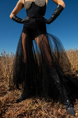 MY ALL MAXI TULLE SKIRT