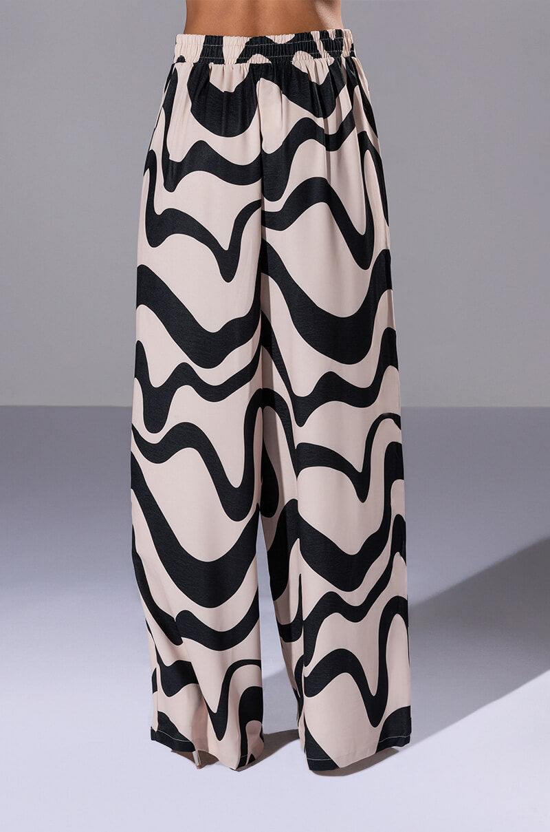 MYSTICAL WAYS WAVY PALAZZO PANT