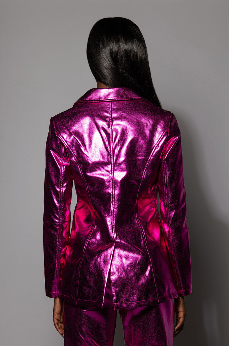 NEW VIBRATION METALLIC BLAZER