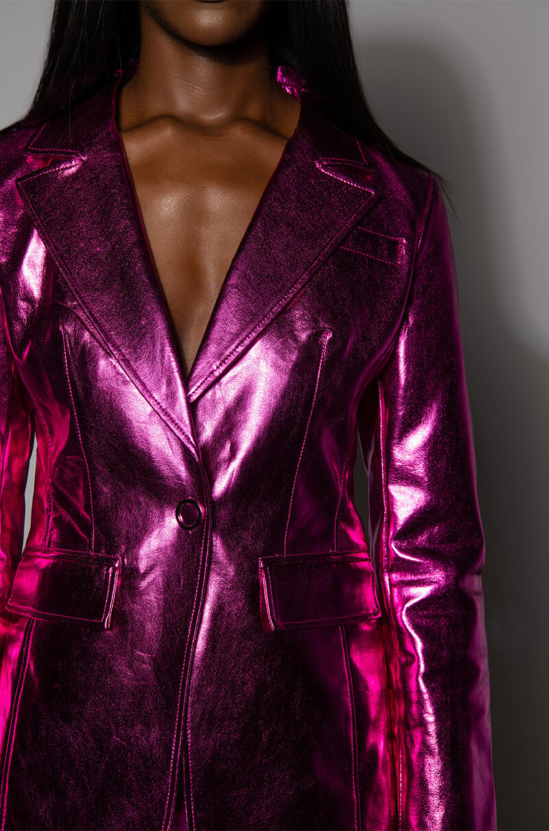 NEW VIBRATION METALLIC BLAZER