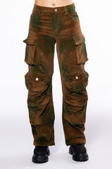 OZUNA CORDUROY CARGO PANTS