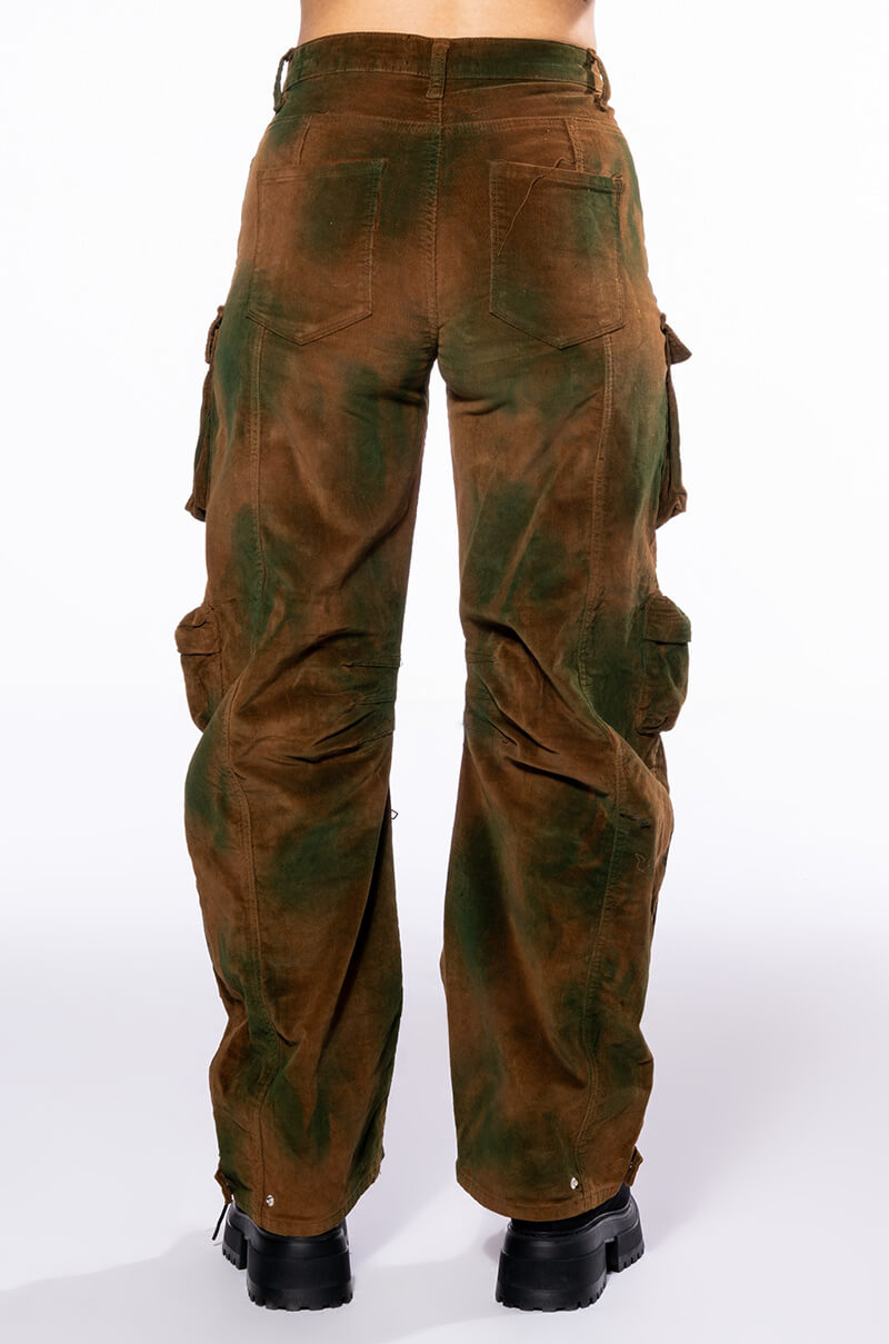 OZUNA CORDUROY CARGO PANTS