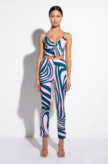 JENNIE TWIST FRONT CROPPED TANK
