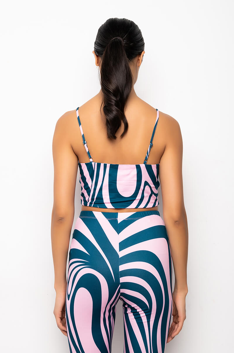 JENNIE TWIST FRONT CROPPED TANK