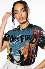 PINK FLOYD SPLATTER GRAPHIC TSHIRT