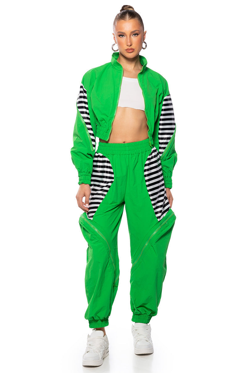 KIMBERLY SWEAT SUIT ZIP UP JACKET