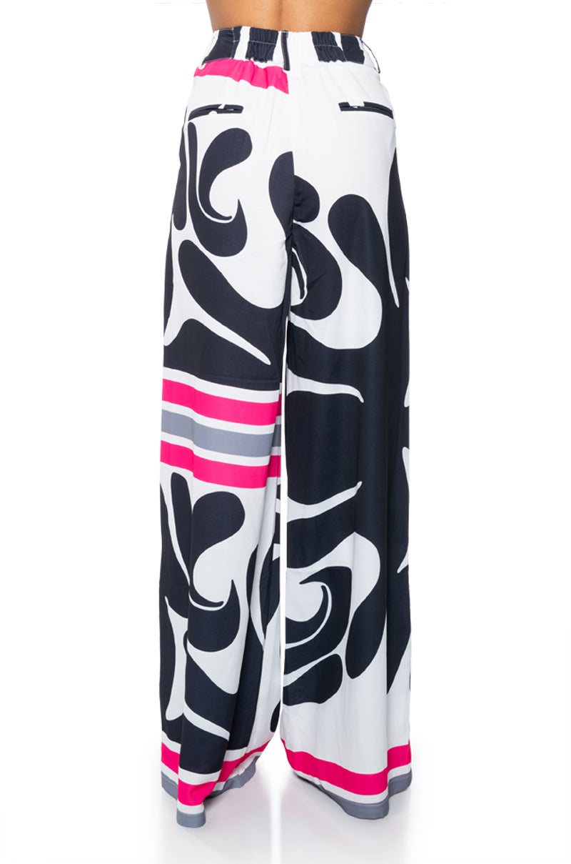 PRINTED PALAZZO PANT