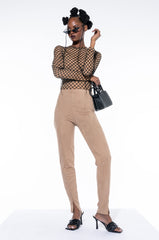RISKAY BUSINESS MESH LONG SLEEVE BODYSUIT