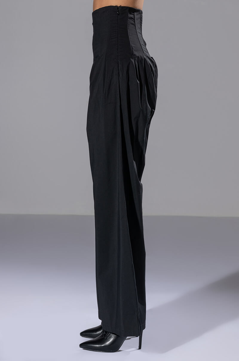 LILLIAN CORSET WIDE LEG PANT
