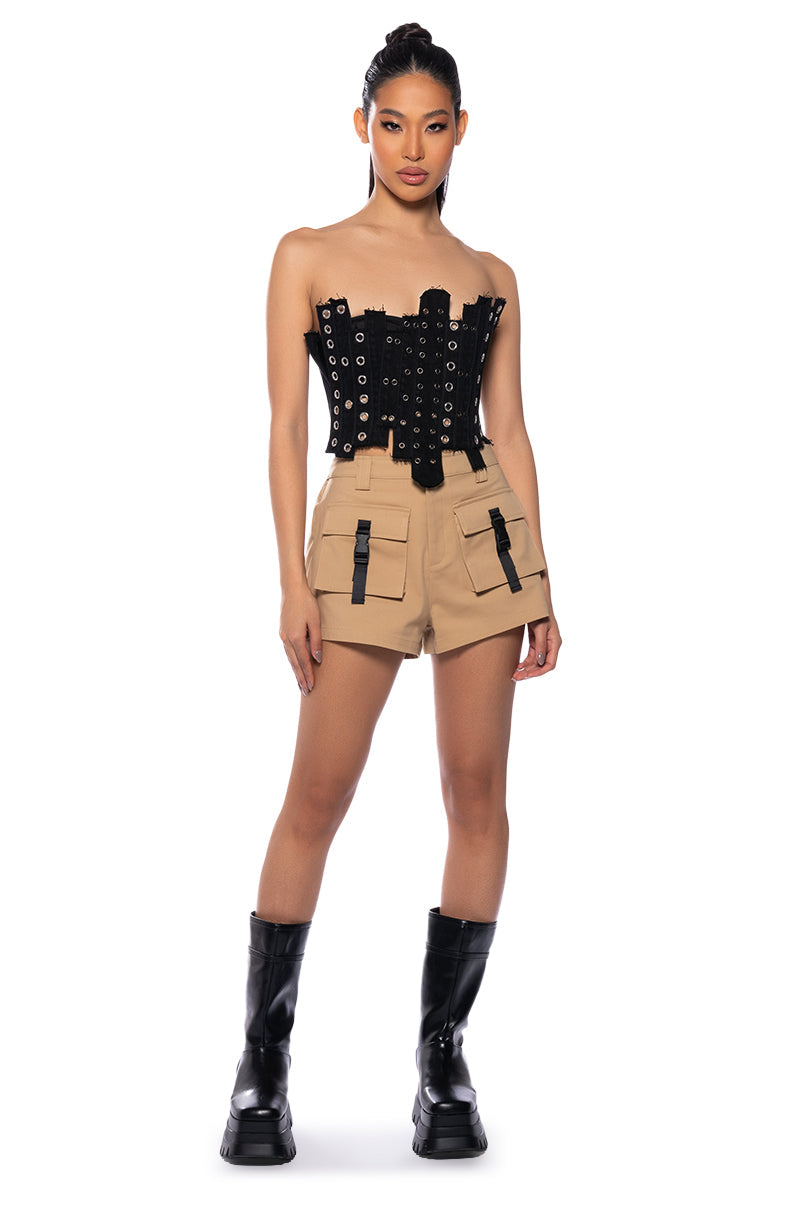 HARPER HIGH RISE SHORTS