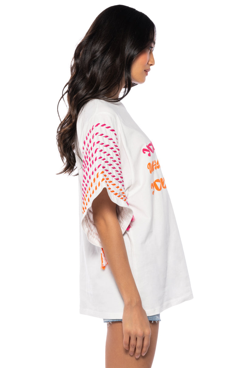 OVERSIZED GRAPHIC PRINT TSHIRT