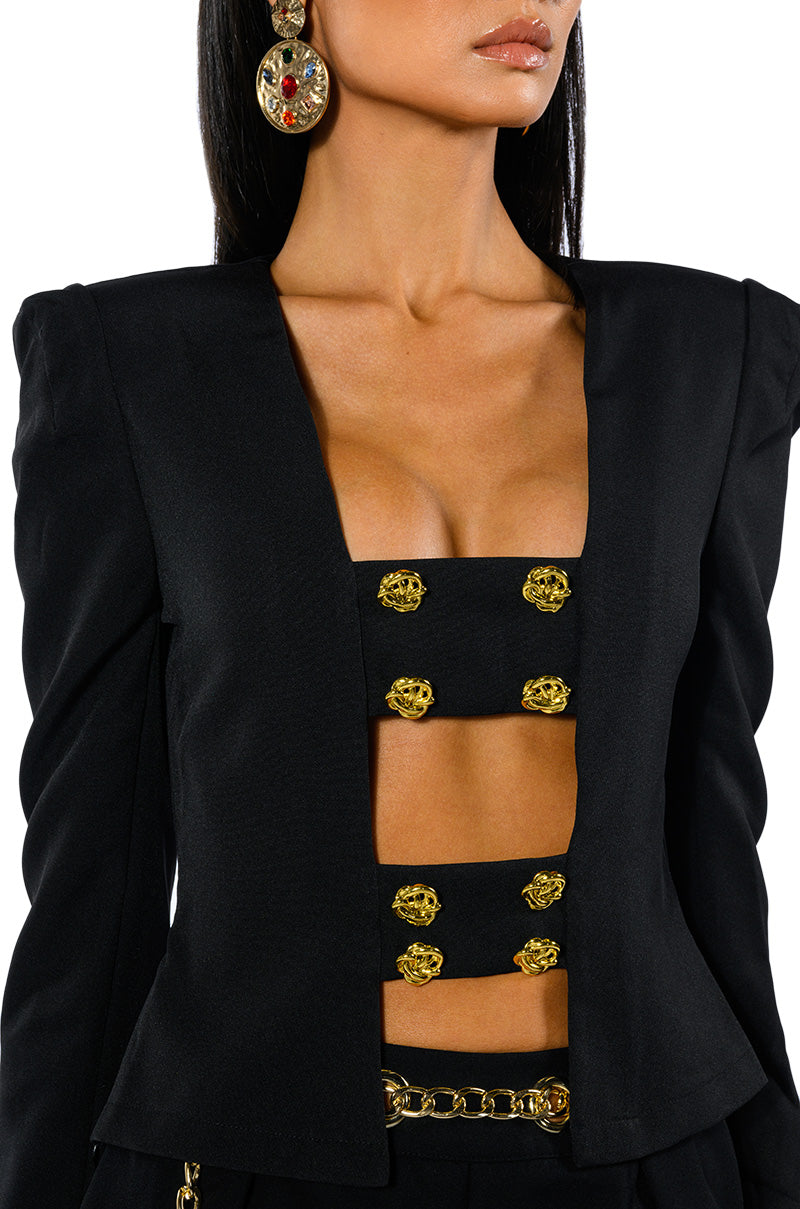 FLORENCE STRUCTURED BLOUSE